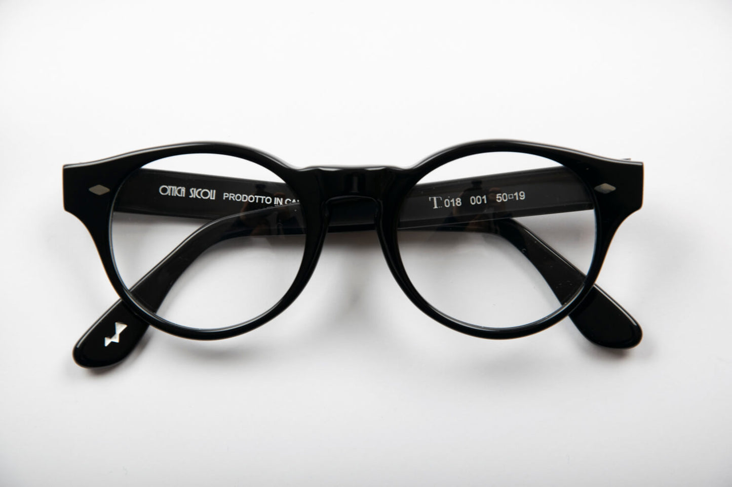 Costantino Toffoli | T 018 | 001 Nero - OTTICA SICOLI