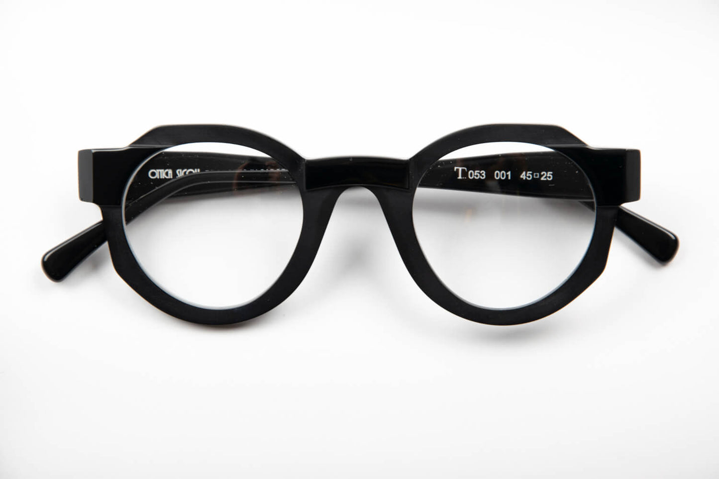 Costantino Toffoli | T 053 | 001 Nero Opaco e Lucido - OTTICA SICOLI