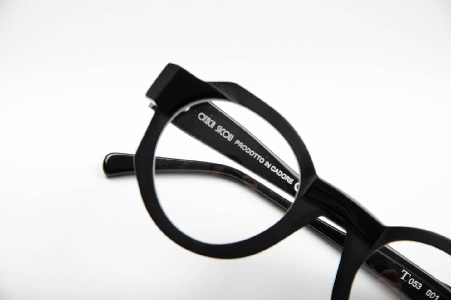 Costantino Toffoli | T 053 | 001 Nero Opaco e Lucido - OTTICA SICOLI