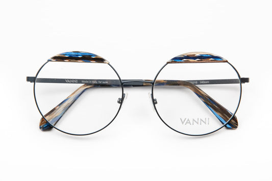 Vanni | V9612 C706 | Blu e Marrone - OTTICA SICOLI
