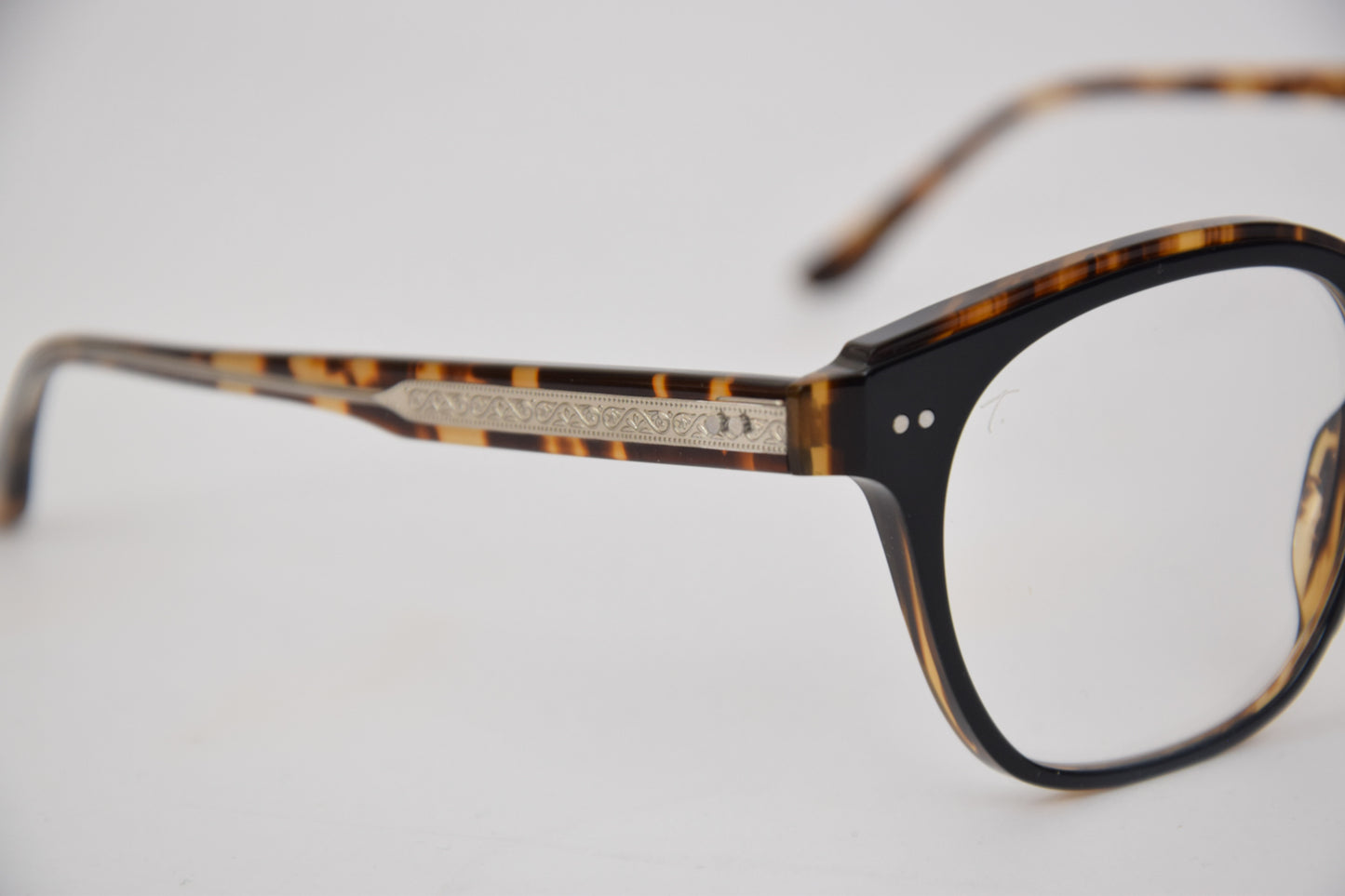 Foto dettaglio Occhiali da Vista Uomo Quadrati - Occhiali da Vista Talla modello Ghigna Tartaruga