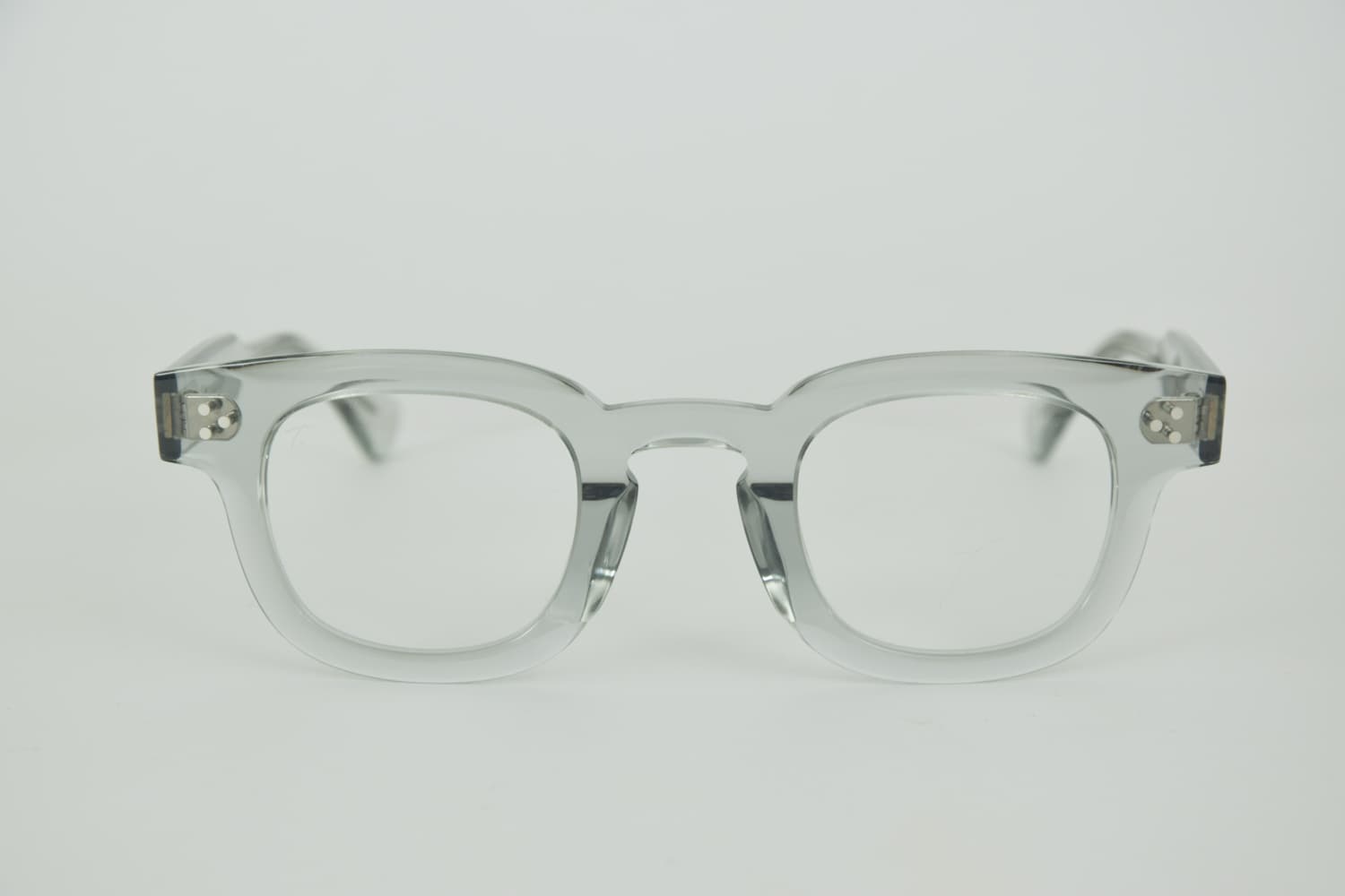 Foto frontale Occhiali da Vista Uomo trasparenti - Occhiali Talla Spazio Grigio Trasparente
