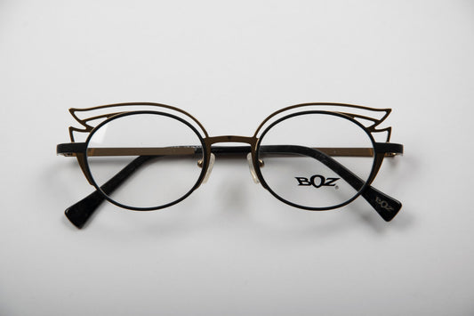 Boz Eyewear | Dyam | Nero e Oro - OTTICA SICOLI