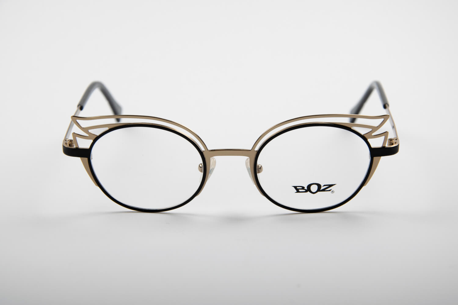 Boz Eyewear | Dyam | Nero e Oro - OTTICA SICOLI