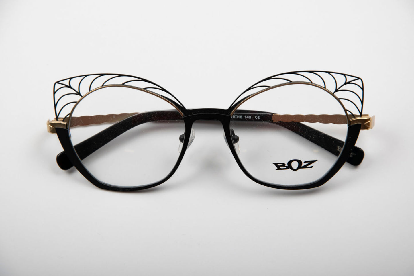 Boz Eyewear | Hipe | Nero e Oro - OTTICA SICOLI