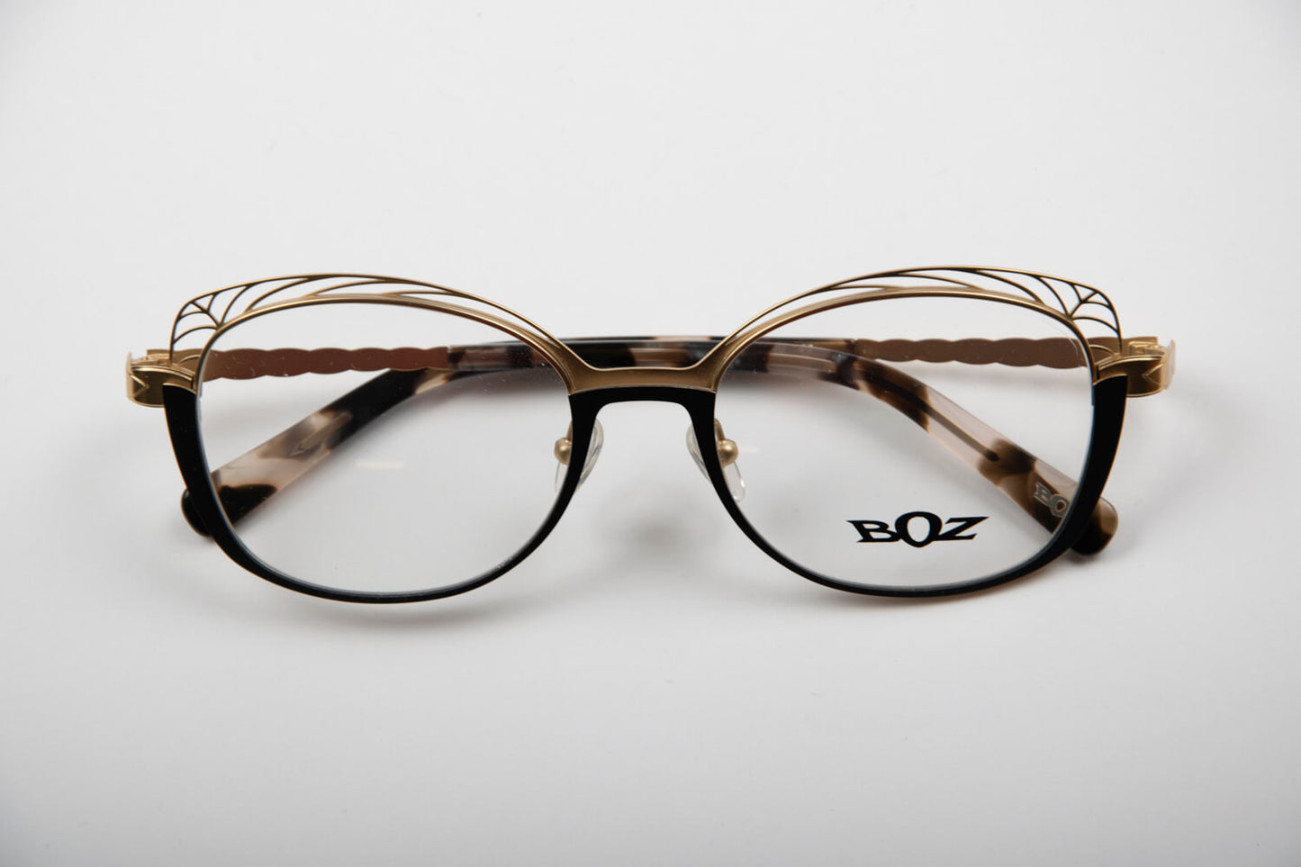 Boz Eyewear | Hourra | Nero e Oro - OTTICA SICOLI