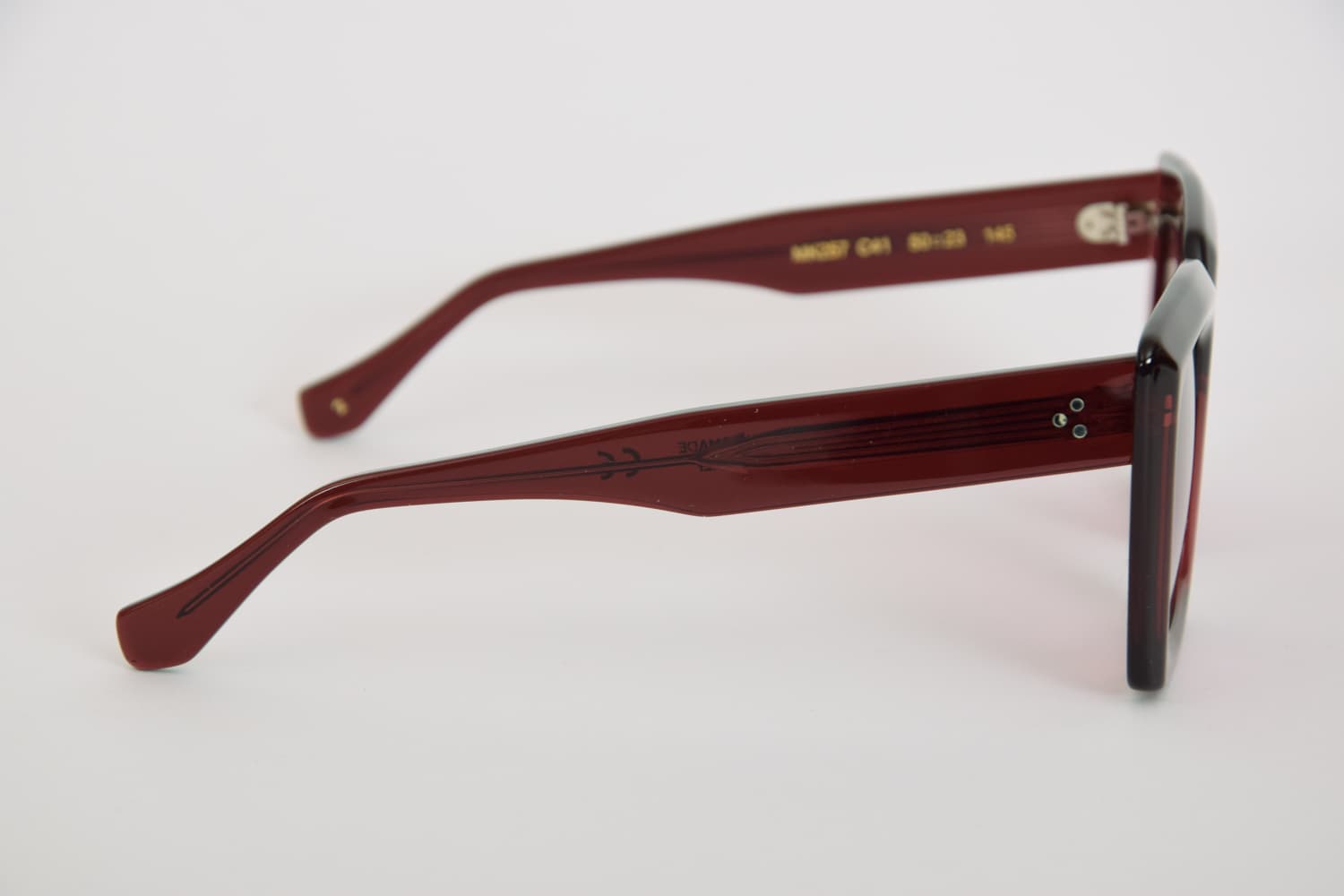 Occhiali da Sole Monokol MK257 bordeaux trasparente - Occhiali da Sole Donna Quadrati
